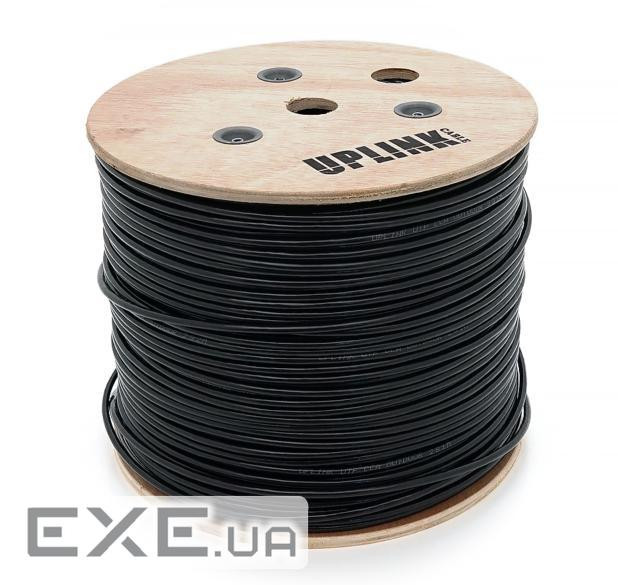 Кабель КПВЕ 4х2х0, 50 (FTP-cat.5E), UPLINK (CU), ізоляція ПВХ, екран, для внутрішні (UP-I4FTP / 305) (UP-I4FTP / 305)