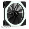 Кулер до корпусу Vinga LED fan-02 white