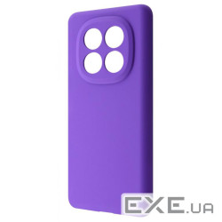Чохол WAVE Full Silicone Cover Xiaomi Redmi Note 14 Pro 4G dark purple (62662 dark purple)