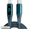 Дата кабель USB-C to Lightning 2.0m 20W Digital Display blue Essager (EXCTL-YDA03)