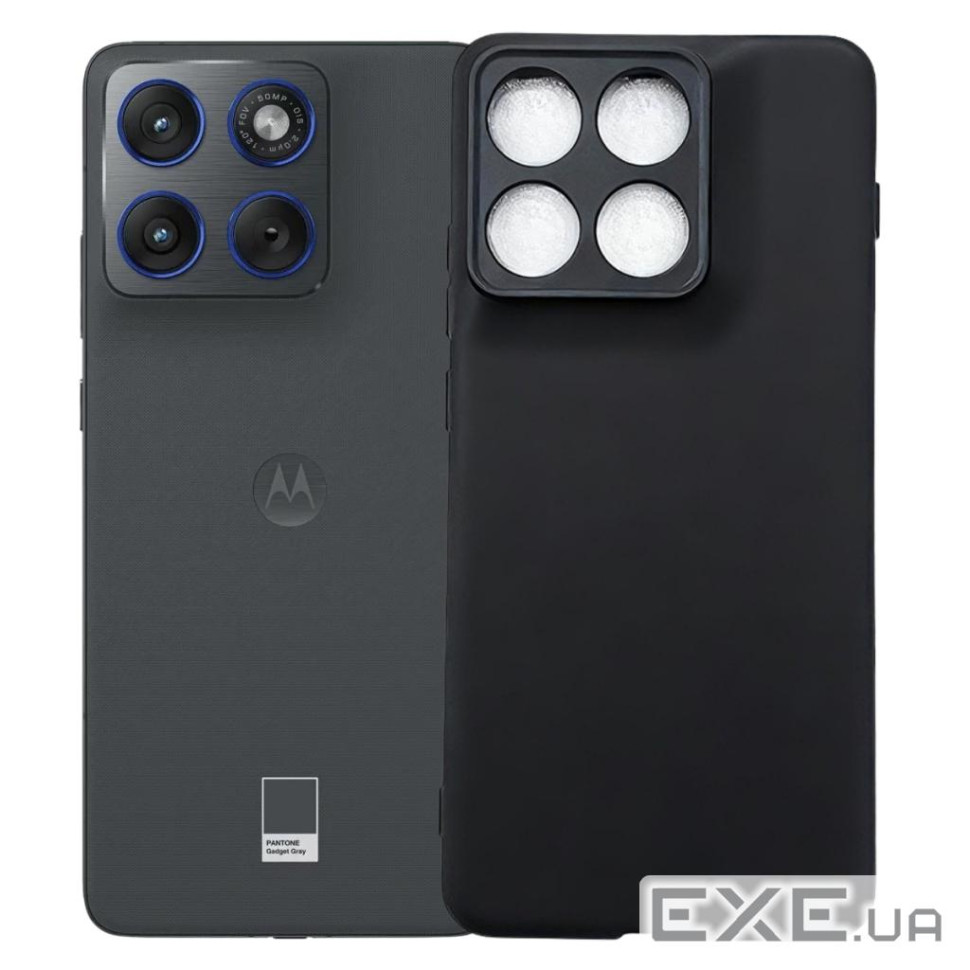 Чохол до мобільного телефона BeCover Motorola Edge 70 Black (715047)