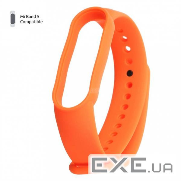 Ремешок для фитнес браслета Armorstandart для Xiaomi Mi Band 5 Orange (ARM56999)