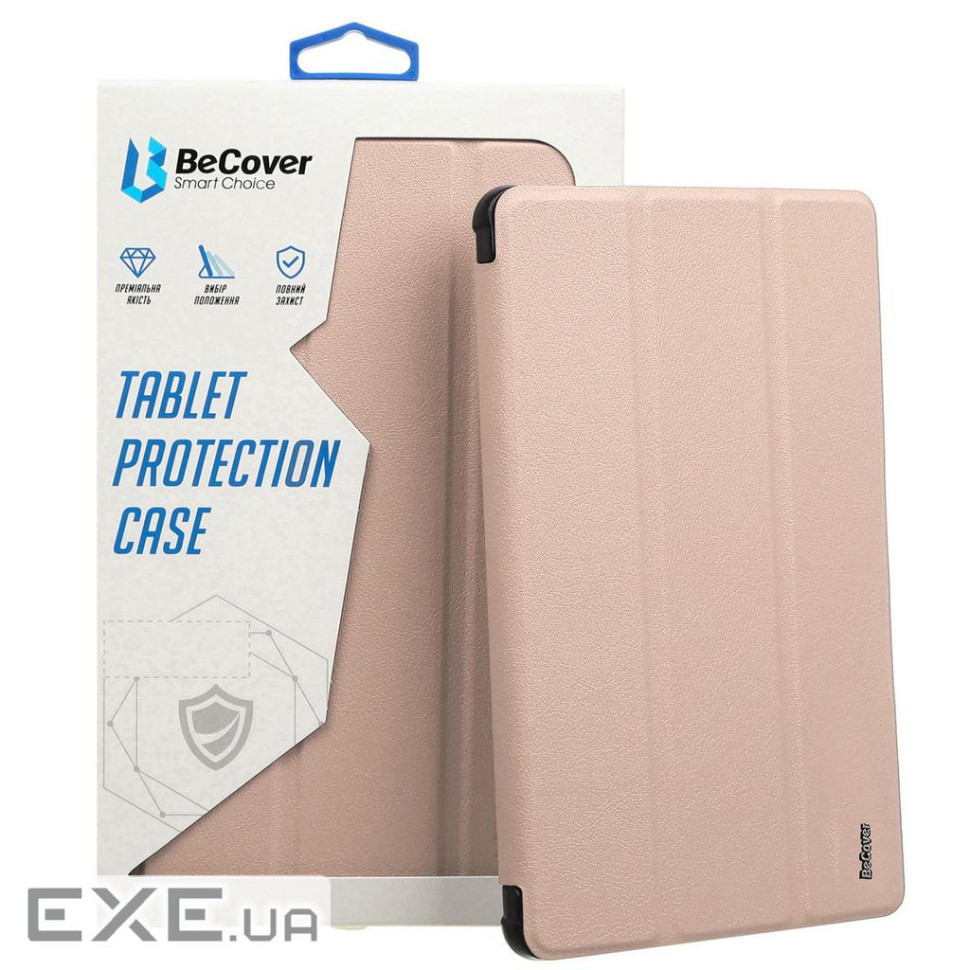 Чeхол-книжка BeCover Tri Fold Hard для Apple iPad 10.2 2019/2020/2021 Pink (711127)