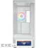 Корпус Modecom VOLCANO AQ500 ARGB MIDI FRONT LCD 6,2”, 4x120mm fans WHITE без БЖ (MC-A-AQ500-4FA-W)