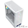 Корпус Modecom VOLCANO AQ500 ARGB MIDI FRONT LCD 6,2”, 4x120mm fans WHITE без БЖ (MC-A-AQ500-4FA-W)
