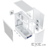 Корпус Modecom VOLCANO AQ500 ARGB MIDI FRONT LCD 6,2”, 4x120mm fans WHITE без БЖ (MC-A-AQ500-4FA-W)