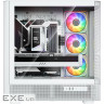 Корпус Modecom VOLCANO AQ500 ARGB MIDI FRONT LCD 6,2”, 4x120mm fans WHITE без БЖ (MC-A-AQ500-4FA-W)