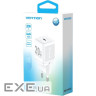 Зарядний пристрій 1xUSB-C 20W PD білий Vention (FEPW0-EU)
