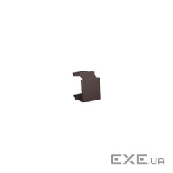 Заглушка RJ45 Keystone, коричневий (BWB/46)