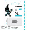 Флешка WIBRAND Hawk 16GB USB2.0 Silver (WI2.0/HA16M1S)