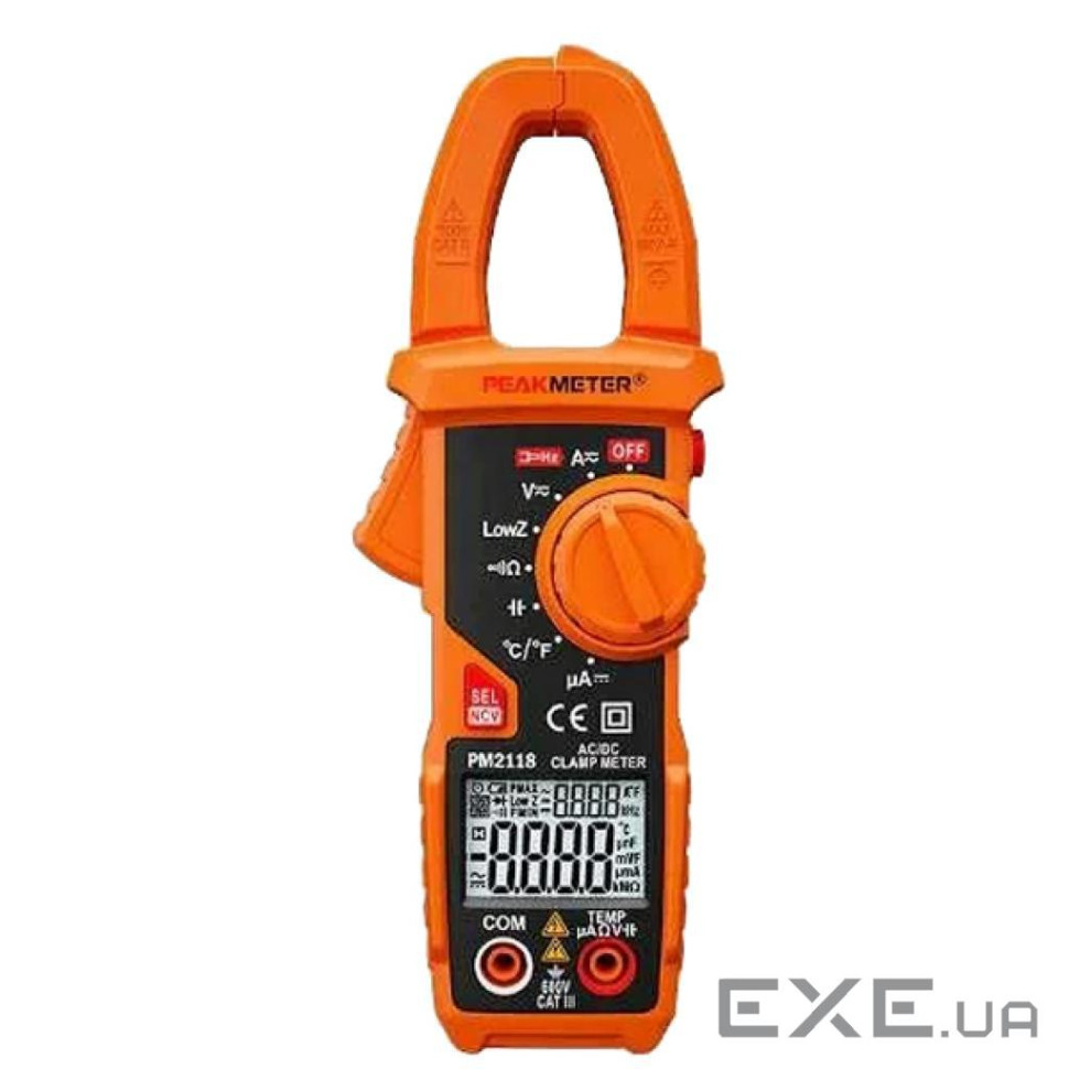 Токові кліщі Protester з термопарою (PM2118)