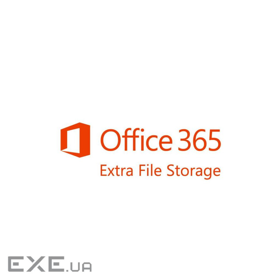 Системна утиліта Microsoft Office 365 Extra File Storage (Priced per giga (CFQ7TTC0LHS9_0001_P1Y_A)