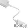 Дата кабель USB 2.0 AM to Micro 5P 0.25m white ColorWay (CW-CBUM-MUM25W)
