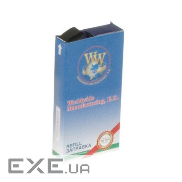 Стрічка до принтерів WWM 13мм х 16м Refill STD Black (л.м.) (R13.16SM) (R.13.16SM)