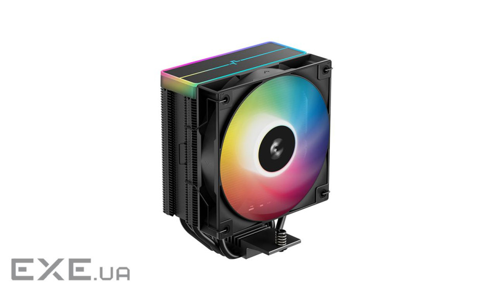 Охолоджувач для проц . Deepcool AG400 BK ARGB V2 Intel LGA1700/1200/1151/1150/1155/AM5/AM4,