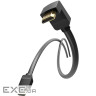 Кабель HDMI M - M, 2.0 м, V2.0, 4K 60Гц, кут 270, PVC, чорний Vention (AAQBH)