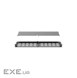 Організатор кабелю задній із кришкою 1U (FLEX-PLATE1UPR)