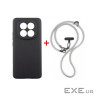 Чохол до мобільного телефона Dengos Case + Cross-body Strap Xiaomi Redmi Note 15 Bla (DG-KM-CCRB-33)