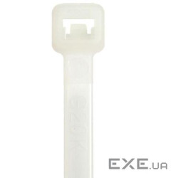 Cтяжка 100x2.5mm біла (1000шт/пак.) (S4-18-M)