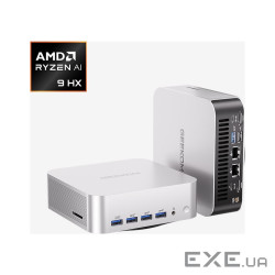 ПК GEEKOM A9MAX AMD Ryzen AI 9 HX 470, RAM 32GB DDR5 5600, SSD 1TB, AMD R (GMA9MAXRAI9HX470-321T-EU)