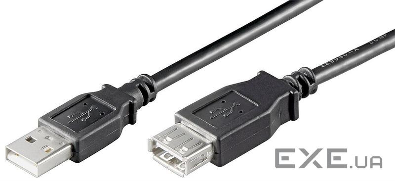 Кабель Goobay подовжувач USB2.0 A M/F 3.0m, AWG24+28 2xShielded Cu (75.06.8904-1)
