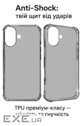Чeхол-накладка BeCover Anti-Shock для Apple iPhone 17 Grey (713794)