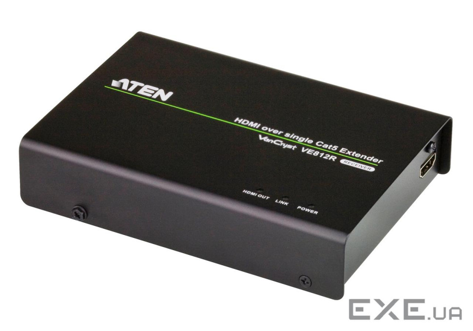 HDMI over Single Cat 5 приймач, Cat 5e до 100 м . (VE812R-AT-G)