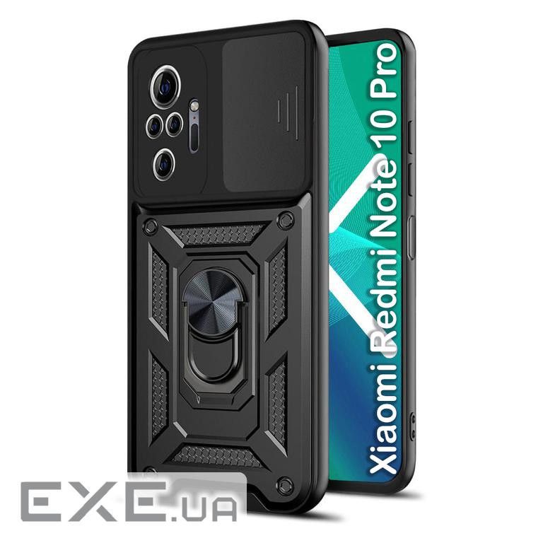 Чохол до мобільного телефона BeCover Military Xiaomi Redmi Note 10 Pro Black (706063)