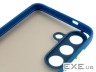 Чохол-накладка Dengos Matt для Samsung Galaxy S25 SM-S931 Blue (DG-TPU-MATT-162)