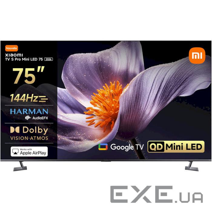 Телевізор XIAOMI 75" QD-MiniLED 4K TV S Pro Mini LED 75 (L75MB-SME)