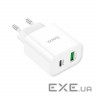 Зарядний пристрій HOCO C80A Plus Rapido White (6931474779885)