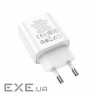 Зарядний пристрій HOCO C80A Plus Rapido White (6931474779885)