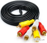 Кабель мультимедійний 3xRCA M to 3xRCA M 3.0m Atcom (10712)