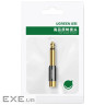 Перехідник 6.35mm M to RCA F AV169 black Ugreen (80731) (80731_AV169)