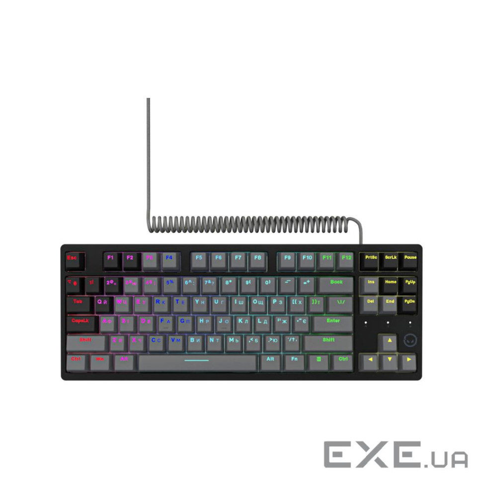 Wired mechanical gaming keyboard, RGB backlight, 16800000 colour variations, 18 (LRG-GK514TKL-BK-UA)