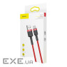 Дата кабель USB 2.0 AM to USB-C 2.0m 2A Red Baseus (CATKLF-C09) (CATKLF-C09 2м)