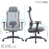 Крісло офісне OfficePro Wave OC599-B-DG-DG