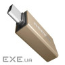 Адаптер Remax RA-USB1 Feliz microUSB-USB Type-C Gold (6954851289807)