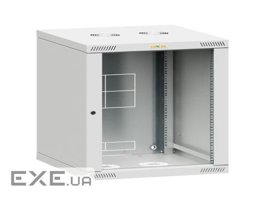 Шафа настінна 19", 12U глибина450мм, RAL7035 CONTEG RQN-12-60/45 , RAL7035 CONTEG RQN-12-60/45