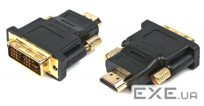 Перехідник HDMI M to DVI18+1pin M Cablexpert (A-HDMI-DVI-1)