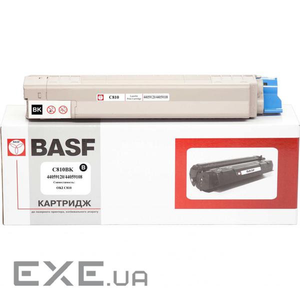 Тонер-картридж BASF OKI C810 Black 44059120/44059108 (KT-C810K) (BASF-KT-C810K)