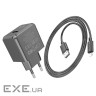 Зарядний пристрій HOCO CS11A Ocean USB + cable USB to Micro 5P 10.5W Black (6942007603584)