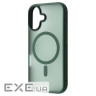 Чохол WAVE Matte Insane Case with Magnetic Ring iPhone 16 green (59342 green)