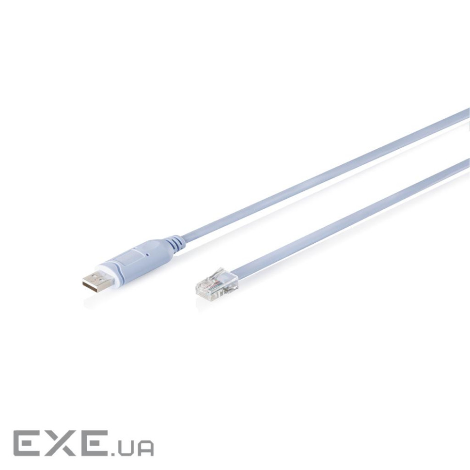 Дата кабель USB AM to RJ45 Ethernet 1.8m FT232RNL black Digitus (DA-70173)