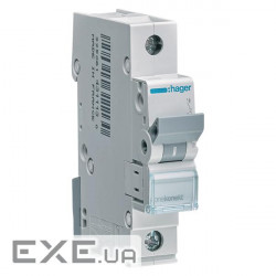 Автоматичний вимикач 1P 6kA B-20A 1M Hager MBN120