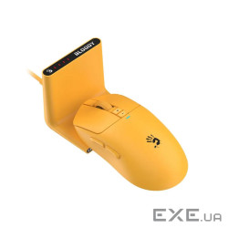 Мишка A4Tech Bloody R72 Ultra Tower Wireless Yellow (4711421003841)