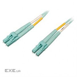 10Gb/100Gb Duplex Multimode 50/125 OM4 LSZH Fiber Patch Cable (LC/LC) - Aqua, 10M (33 (N820-10M-OM4)