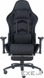 Ігрове крісло GT Racer X-2534-F Black (X-2534-F Fabric Black)
