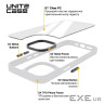 Чохол до мобільного телефона Armorstandart UNIT2 Apple iPhone 15 Pro White (ARM69980)