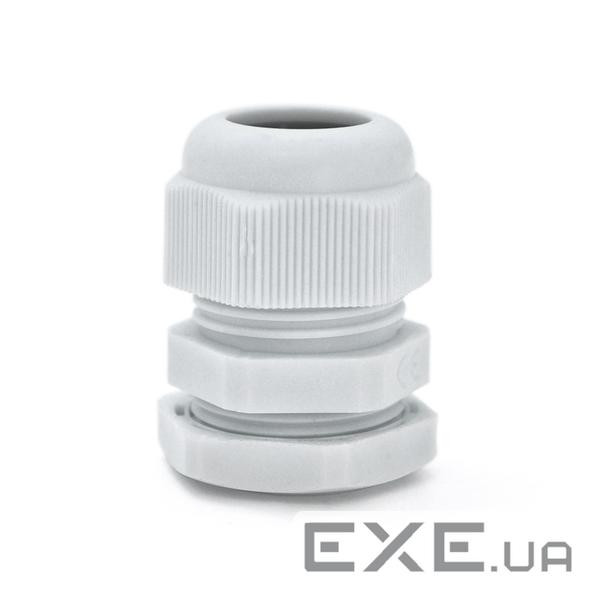 Кабельний спіральний водонепроникний роз&apos,єм PG19, white PG19, white